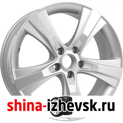 Колесный диск Replay GN23 7xR17 5×105 ET42 DIA56.6 серебристый в Ижевске